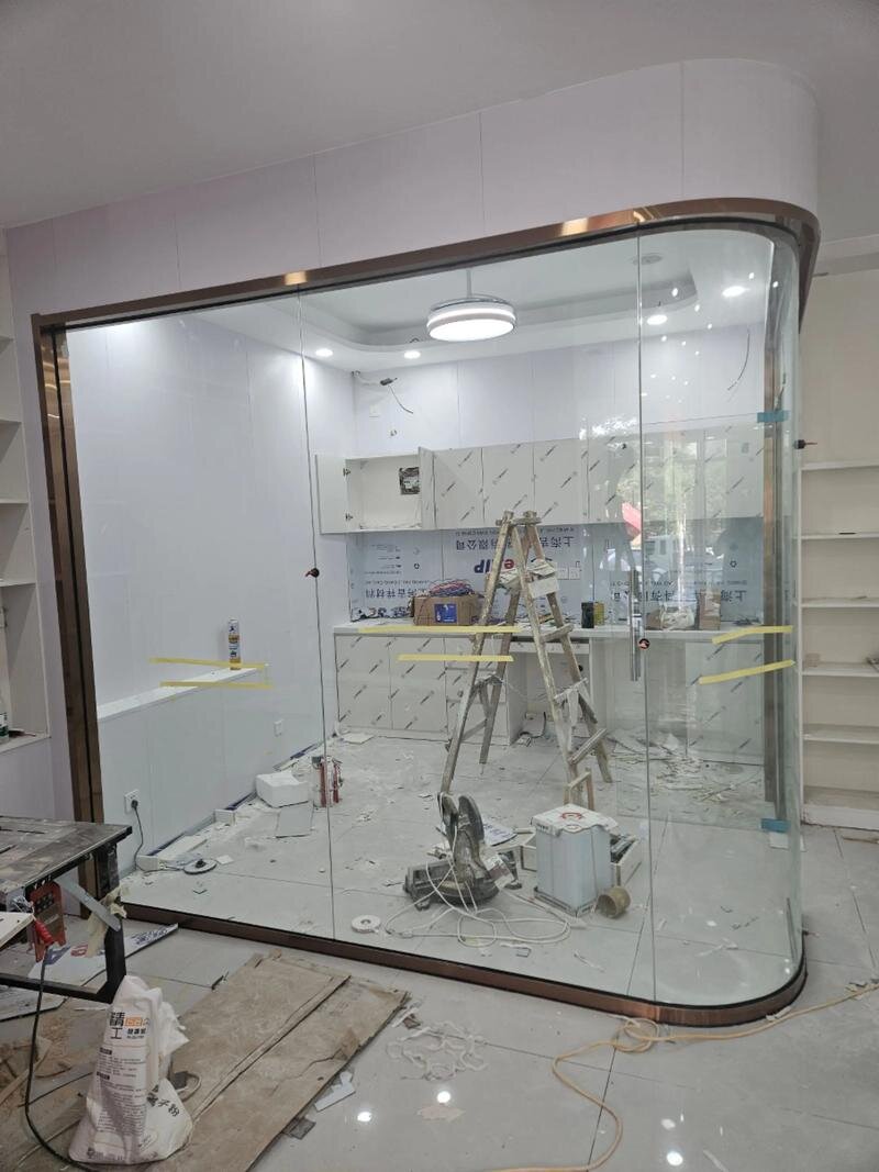鄂州市异形玻璃异形展柜玻璃 - 哪里好